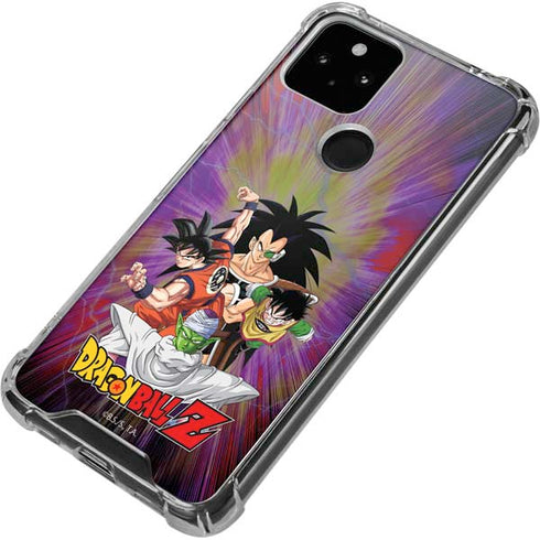 Dragon Ball Z Saiyan Saga Google Pixel 5 Clear Case